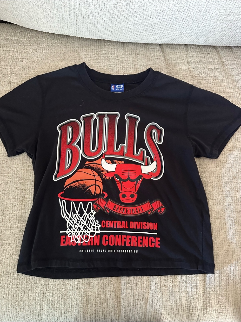 NBA Chicago Bulls Kids Graphic Tee Size Medium